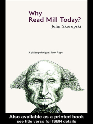 cover image of Why Read Mill Today?